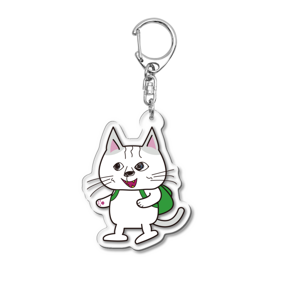 アクリルキーホルダー　り～ちゃんの猫